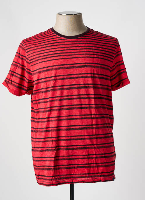 T-shirt rouge SALSA pour homme