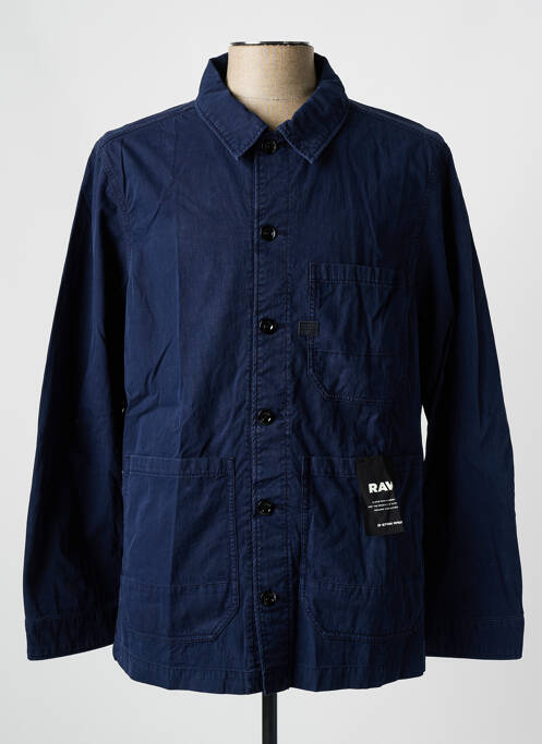 Veste casual bleu G STAR pour homme