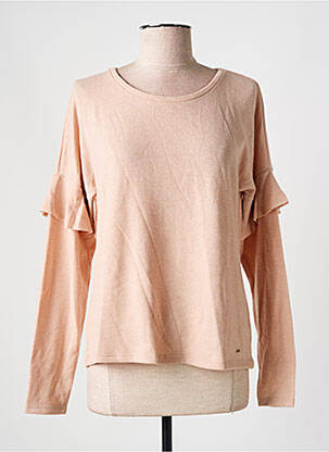 Pull coupe cintrée manches longues rose SALSA femme