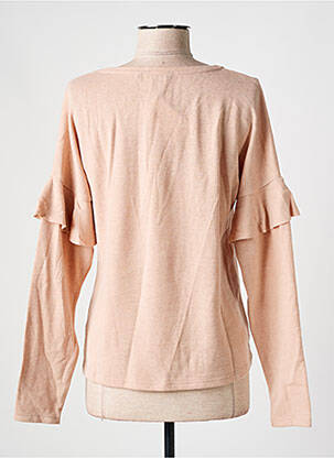 Pull coupe cintrée manches longues rose SALSA femme