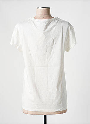 T-shirt imprimé fantaisie manches courtes blanc SALSA femme