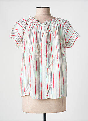 Top manches courtes manches courtes blanc SALSA femme