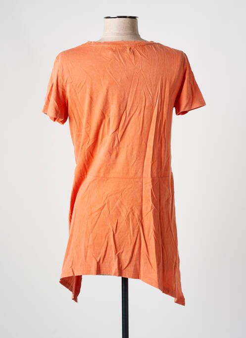 T-shirt orange DESIGUAL pour femme
