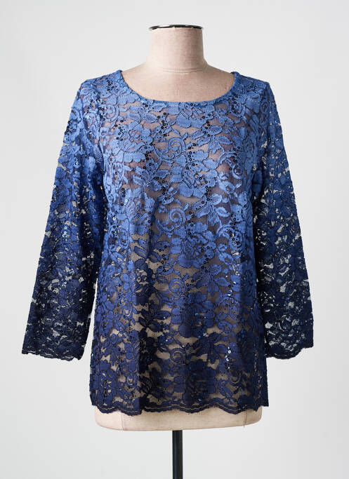 Top bleu LISANZA pour femme