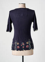 T-shirt bleu DESIGUAL pour femme seconde vue