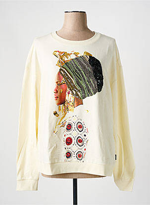 Tunique Desigual En Coton Multicolore - Taille S (36), Col Roulé, Manches Longues