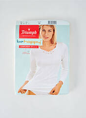 Top/Caraco blanc TRIUMPH pour femme seconde vue
