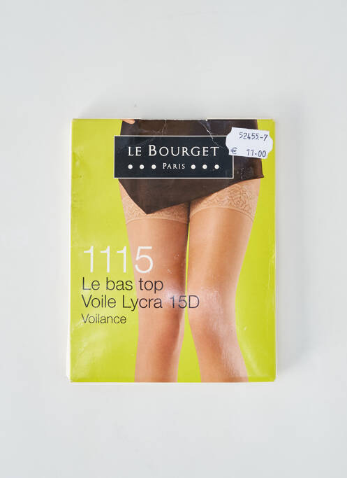 Bas noir LE BOURGET pour femme