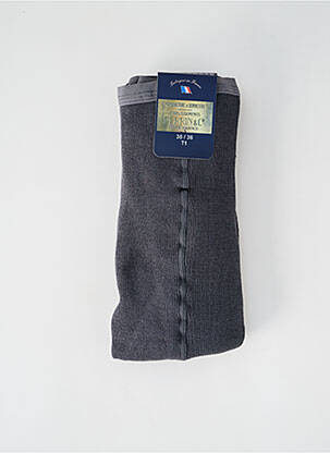 Collants stretch gris PERRIN femme