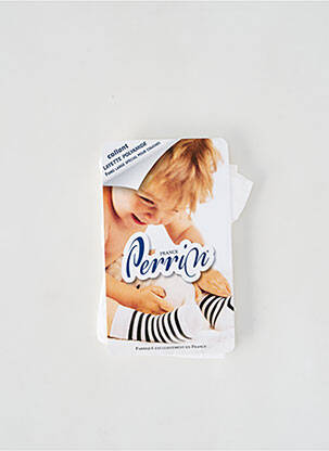 Collants stretch blanc PERRIN fille