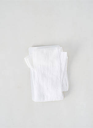 Collants stretch blanc PERRIN fille
