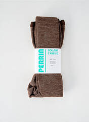 Collants marron PERRIN pour femme seconde vue