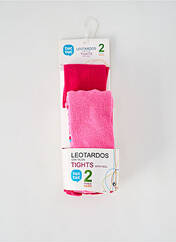 Collants rose TUC TUC pour fille seconde vue