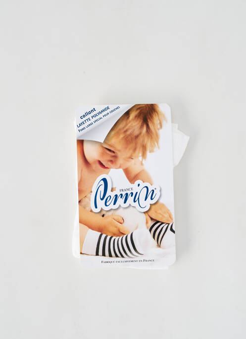 Collants blanc PERRIN pour fille