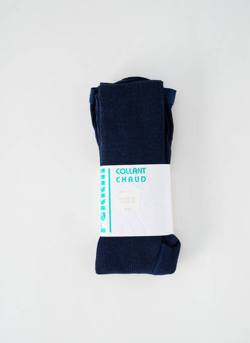 Collants bleu PERRIN pour fille