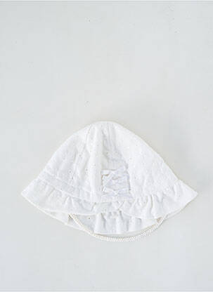 Chapeau doublure blanc CHAPEAUX BOYER fille