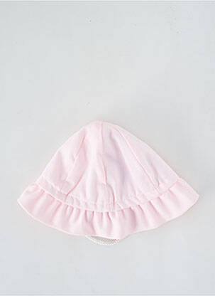 Chapeau doublure rose CHAPEAUX BOYER fille