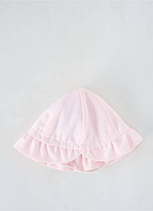 Chapeau doublure rose CHAPEAUX BOYER fille