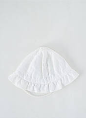 Chapeau blanc CHAPEAUX BOYER pour fille seconde vue