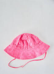Chapeau rose PETIT BATEAU pour fille seconde vue
