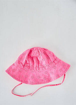 Chapeau rose PETIT BATEAU pour fille
