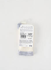 Chaussettes argent PETIT BATEAU pour fille seconde vue