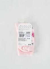 Chaussettes rose PETIT BATEAU pour fille seconde vue
