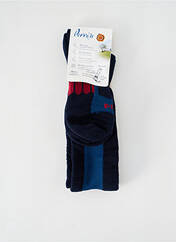 Chaussettes bleu PERRIN pour homme seconde vue
