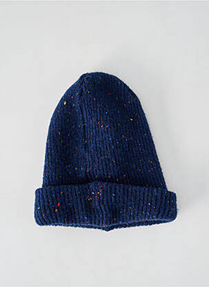 Bonnet bleu BERTHE AUX GRANDS PIEDS garçon