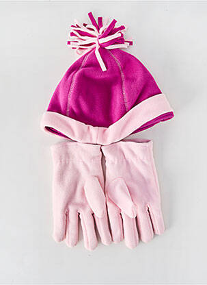 Bonnet imprimé fantaisie rose TUC TUC fille