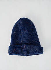 Bonnet bleu BERTHE AUX GRANDS PIEDS pour garçon seconde vue