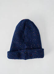 Bonnet bleu BERTHE AUX GRANDS PIEDS pour garçon seconde vue