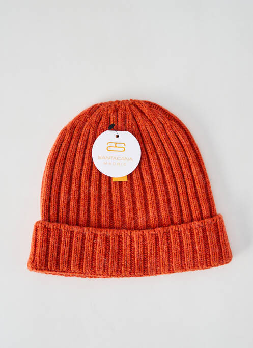 Bonnet orange SANTACANA pour garçon