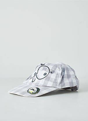Casquette imprimé carreaux gris TUC TUC garcon