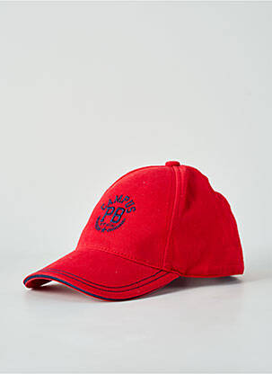 Casquette broderie rouge PETIT BATEAU garcon