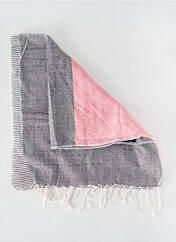 Foulard rose MARBLE pour femme seconde vue