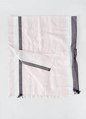 Foulard rose MARBLE pour femme seconde vue