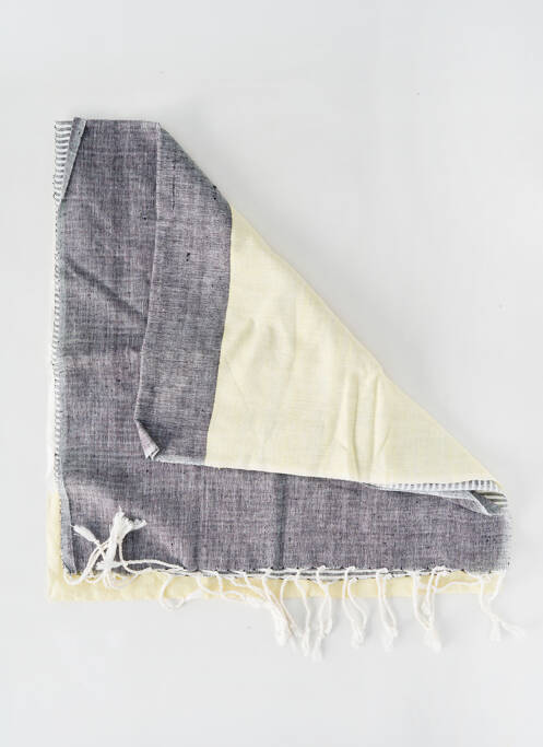 Foulard jaune MARBLE pour femme