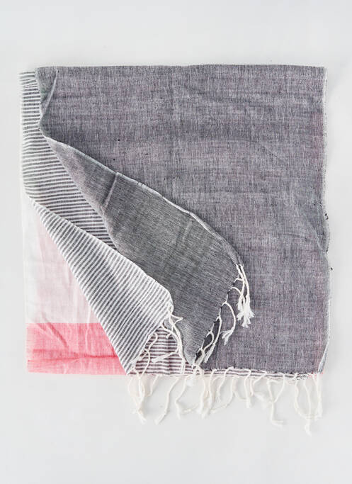 Foulard rose MARBLE pour femme