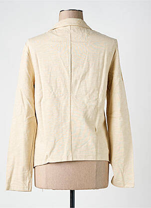 Blazer poches beige DESIGUAL femme