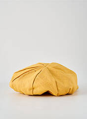 Casquette jaune TOUT EN TETE pour femme seconde vue