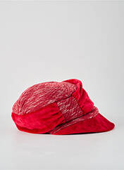 Casquette rouge TAFFTA pour femme seconde vue