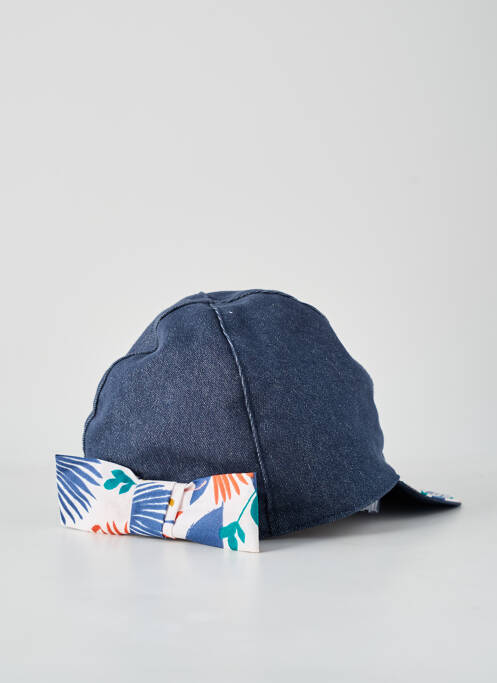 Casquette bleu TOUT EN TETE pour femme
