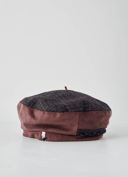 Bonnet marron TAFFTA pour femme