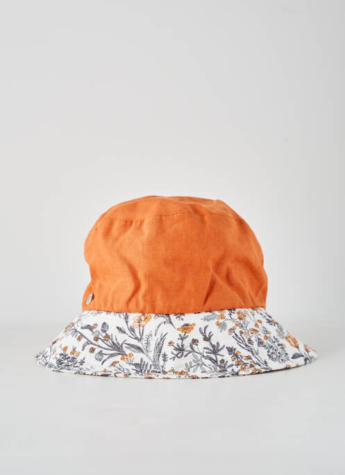 Chapeau orange M BY FLECHET pour femme