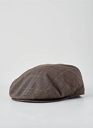Casquette doublure marron MTM homme