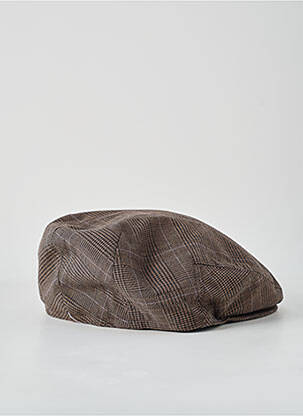 Casquette doublure marron MTM homme