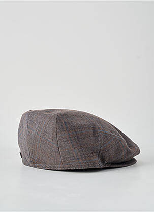 Casquette doublure marron MTM homme