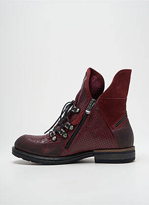 Bottines/boots fourrée talon plat jusqu'à 3cm violet METAMORF'OSE femme
