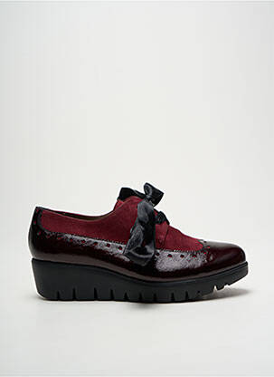 Derbies bout rond talon de 4 à 6cm violet WONDERS femme